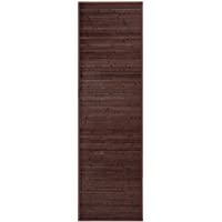 Los mejores  - Lola Home Alfombra para salón de bambú (60 x 200 cm- Chocolate)